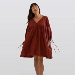 Madewell × Gracemade Miriam Organic Cotton Dress Small Medium